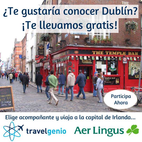 ¡Por fin llega un nuevo concurso a nuestra página! Gana dos vuelos Murcia – Dublín